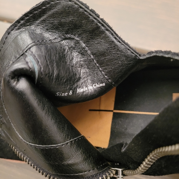 Dolce Vita size 8 black ankle boots - Picture 7 of 7